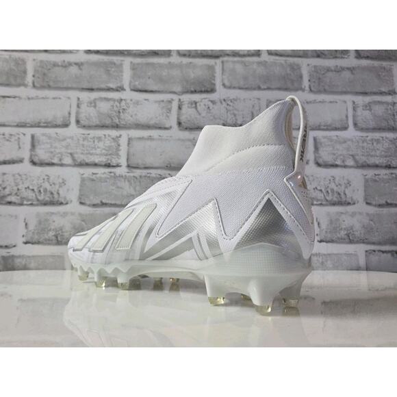 Adidas Men\'s Freak Ultra 23 Inline Football Cleats White Silver Sz 11.5 GX9179
